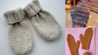 21+ Free Knitting Patterns For Baby Mittens On Two Needles