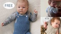 18+ Free Knitting Patterns For Baby Overalls