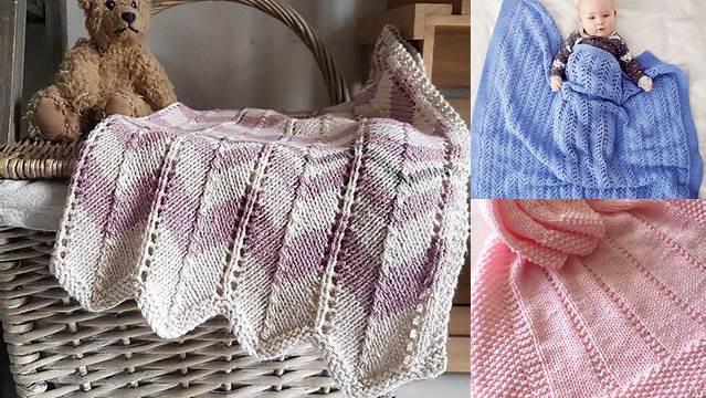 8+ Free Knitting Patterns For Baby Pram Blankets