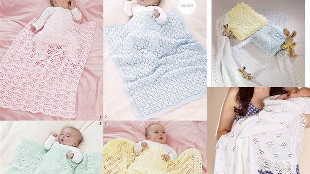 57+ Free Knitting Patterns For Baby Shawls To Download