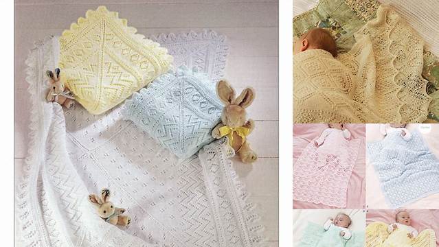 48+ Free Knitting Patterns For Baby Shawls