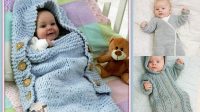 51+ Free Knitting Patterns For Baby Sleeping Bags