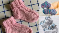 4+ Free Knitting Patterns For Baby Socks