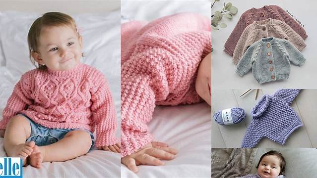 47+ Free Knitting Patterns For Baby Sweaters Beginners