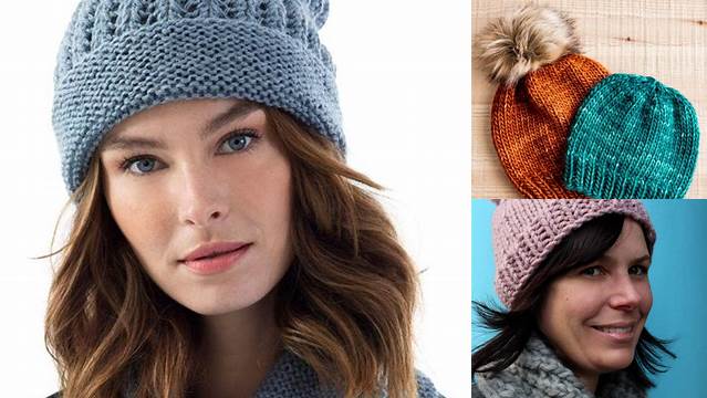 34+ Free Knitting Patterns For Beginners Hat