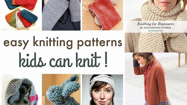 37+ Free Knitting Patterns For Beginners Pdf