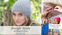 71+ Free Knitting Patterns For Beginners Straight Needles