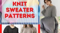 42+ Free Knitting Patterns For Beginners Sweaters