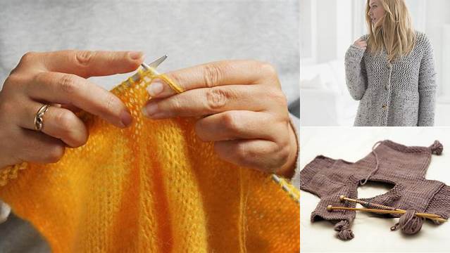 41+ Free Knitting Patterns For Beginners Sweaters Straight Needles