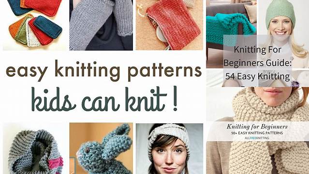 80+ Free Knitting Patterns For Beginners Uk