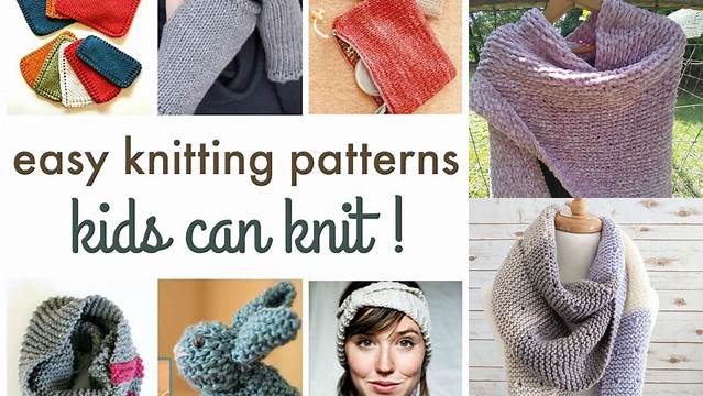 77+ Free Knitting Patterns For Beginners With Pictures