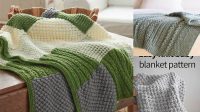 36+ Free Knitting Patterns For Blankets Uk