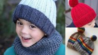 65+ Free Knitting Patterns For Boys Hats On Straight Needles