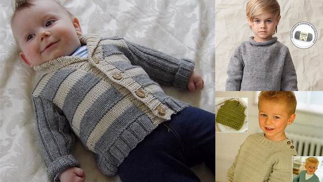 70+ Free Knitting Patterns For Boys To Download