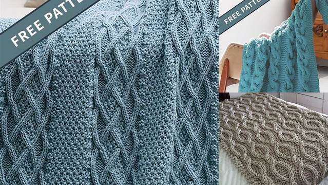 28+ Free Knitting Patterns For Cable Afghan