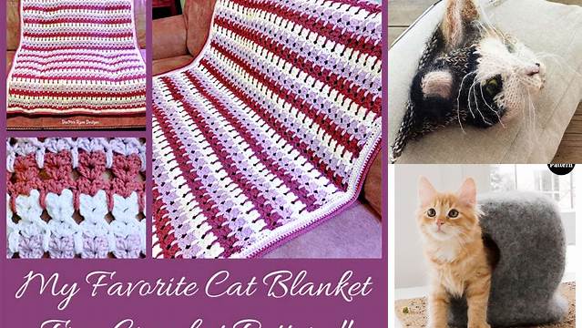 13+ Free Knitting Patterns For Cat Blankets To Download