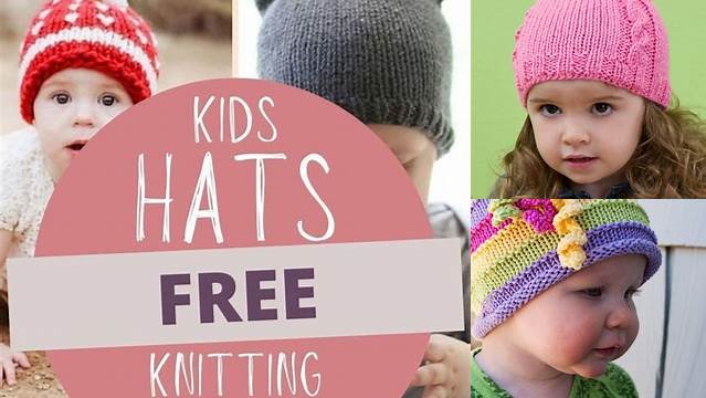 82+ Free Knitting Patterns For Children Hats