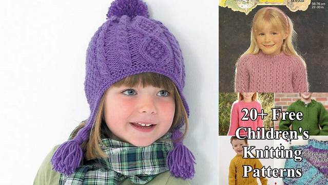 49+ Free Knitting Patterns For Children Uk