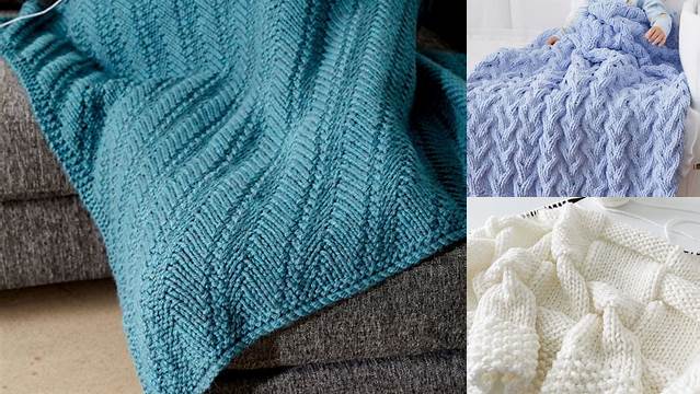 94+ Free Knitting Patterns For Children's Blankets