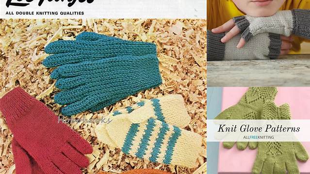 40+ Free Knitting Patterns For Children's Gloves