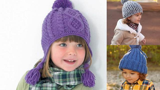 44+ Free Knitting Patterns For Childrens Hats And Gloves