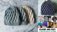 37+ Free Knitting Patterns For Childrens Hats In Aran Wool