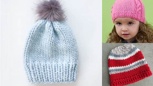 11+ Free Knitting Patterns For Childrens Hats In Chunky Wool