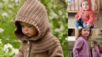 52+ Free Knitting Patterns For Children's Hooded Cardigans