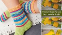 60+ Free Knitting Patterns For Children's Socks On Two Needles