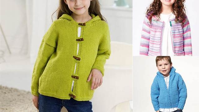 12+ Free Knitting Patterns For Children's Sweaters