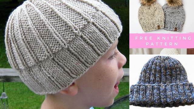 98+ Free Knitting Patterns For Children's Toques