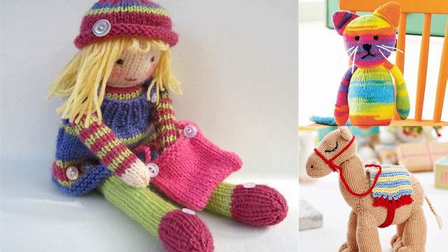 56+ Free Knitting Patterns For Children's Toys