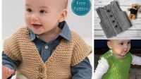 60+ Free Knitting Patterns For Children's Vests