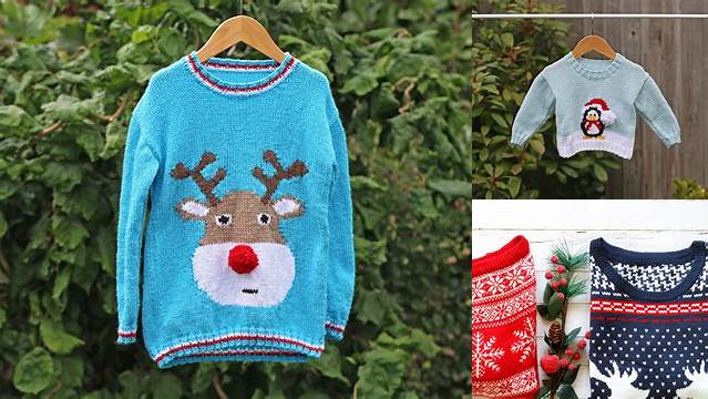 66+ Free Knitting Patterns For Christmas Jumpers Uk