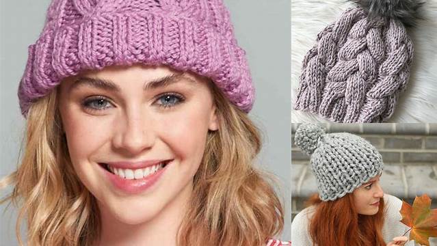 87+ Free Knitting Patterns For Chunky Hats