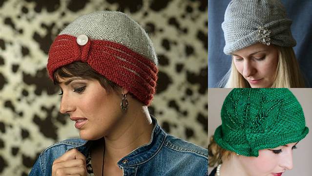 96+ Free Knitting Patterns For Cloche Hats