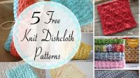 69+ Free Knitting Patterns For Dishcloths