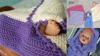 95+ Free Knitting Patterns For Doll Blankets