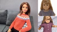 81+ Free Knitting Patterns For Doll Sweaters