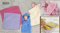 7+ Free Knitting Patterns For Dolls Pram Blankets