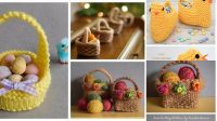 62+ Free Knitting Patterns For Easter Baskets