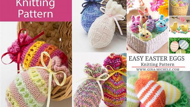 15+ Free Knitting Patterns For Easter Egg Covers