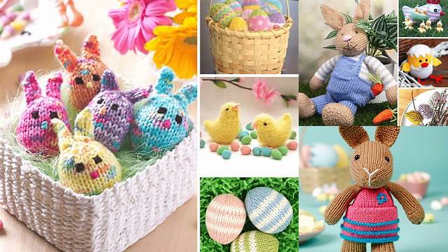 94+ Free Knitting Patterns For Easter Toys