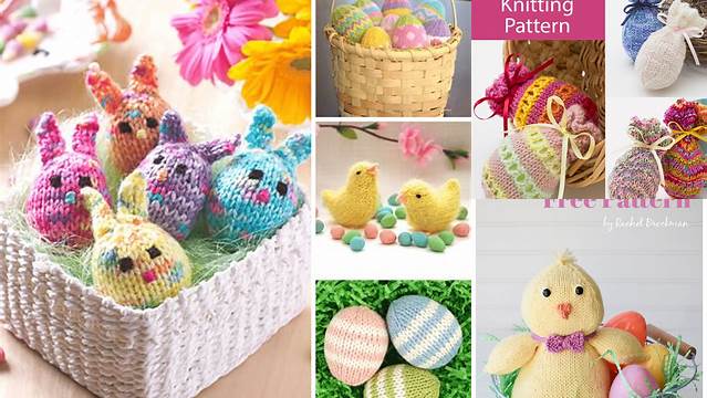 59+ Free Knitting Patterns For Easter