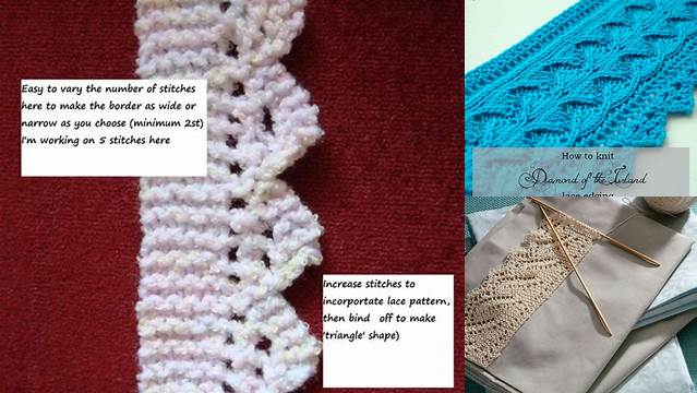 21+ Free Knitting Patterns For Edging