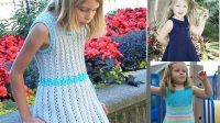 20+ Free Knitting Patterns For Girls Dresses