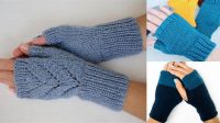 49+ Free Knitting Patterns For Gloves On Two Needles Straight