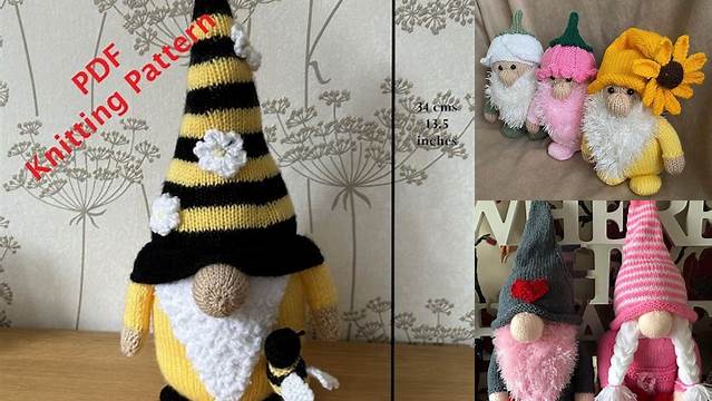 84+ Free Knitting Patterns For Gonks