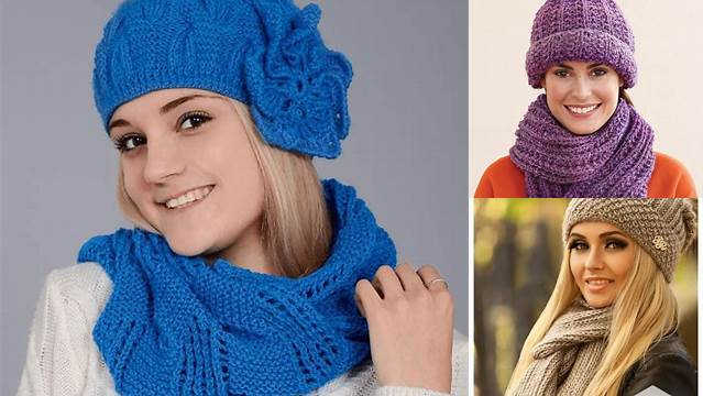 82+ Free Knitting Patterns For Hats And Scarves