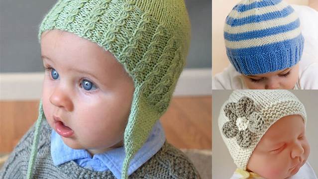 16+ Free Knitting Patterns For Hats For Newborn Babies